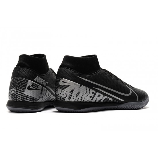 Nike Mercurial Superfly VII Academy IC Black Grey 39-45