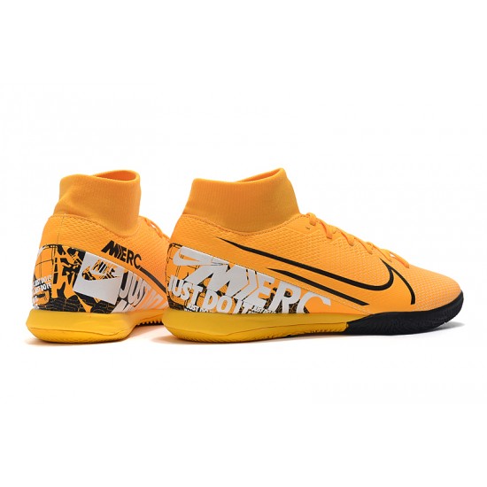 Nike Mercurial Superfly VII Academy IC Orange Black White 39-45