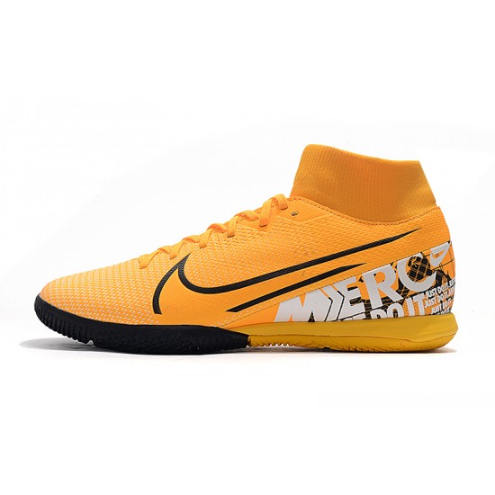 Nike Mercurial Superfly VII Academy IC Orange Black White 39-45