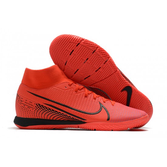 Nike Mercurial Superfly VII Academy IC Red Black 39-45