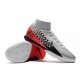 Nike Mercurial Superfly VII Academy IC Silver Black Red 39-45