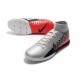 Nike Mercurial Superfly VII Academy IC Silver Black Red 39-45