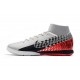 Nike Mercurial Superfly VII Academy IC Silver Black Red 39-45