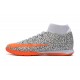 Nike Mercurial Superfly VII Academy IC White Black Orange 39-45