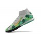 Nike Mercurial Superfly VII Academy IC White Green Gold 39-45