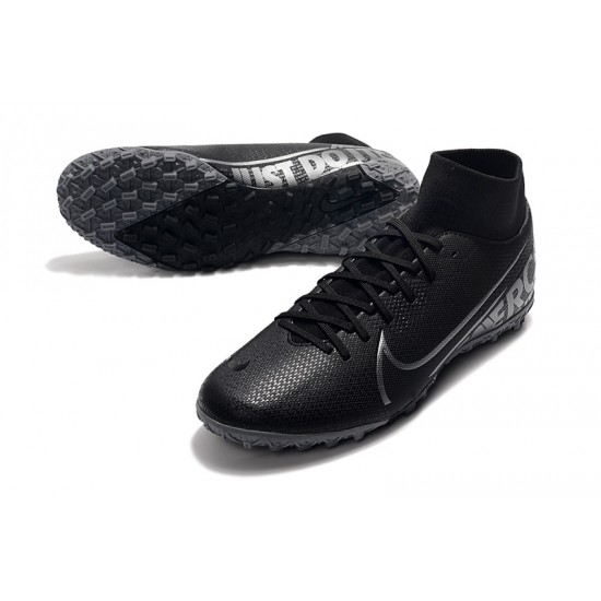 Nike Mercurial Superfly VII Academy TF Black Grey 39-45