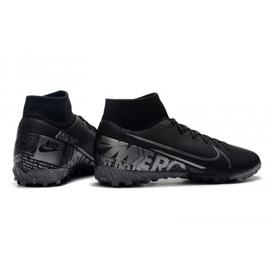 Nike Mercurial Superfly VII Academy TF Black Grey 39-45