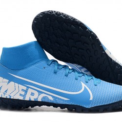 Nike Mercurial Superfly VII Academy TF Blue White 39-45