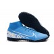 Nike Mercurial Superfly VII Academy TF Blue White 39-45