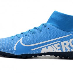 Nike Mercurial Superfly VII Academy TF Blue White 39-45