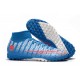 Nike Mercurial Superfly VII Academy TF Blue White Red 39-45