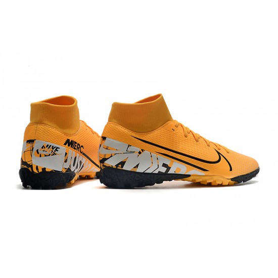 Nike Mercurial Superfly VII Academy TF Orange Black Grey 39-45