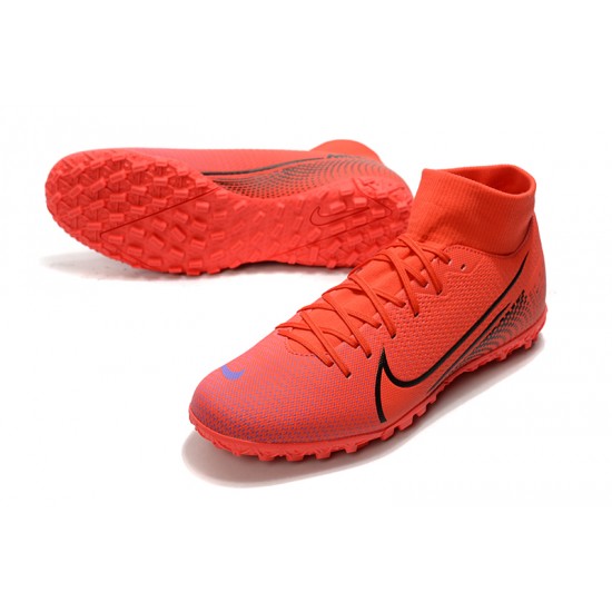 Nike Mercurial Superfly VII Academy TF Red Black 39-45