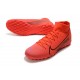 Nike Mercurial Superfly VII Academy TF Red Black 39-45