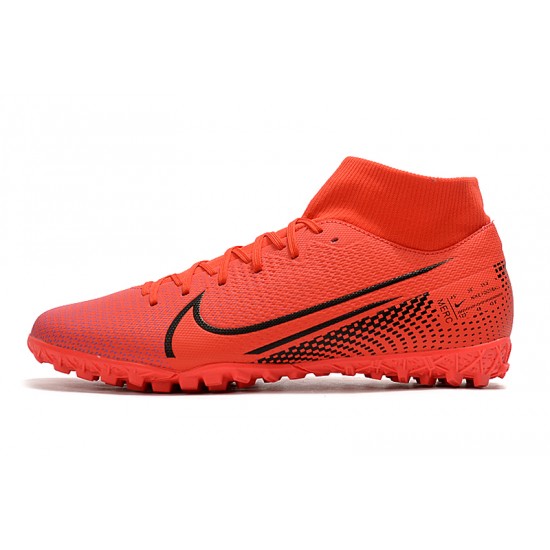 Nike Mercurial Superfly VII Academy TF Red Black 39-45