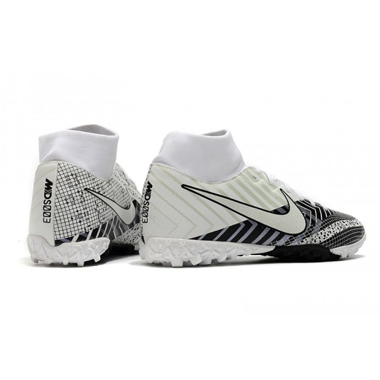 Nike Mercurial Superfly VII Academy TF White Black 39-45