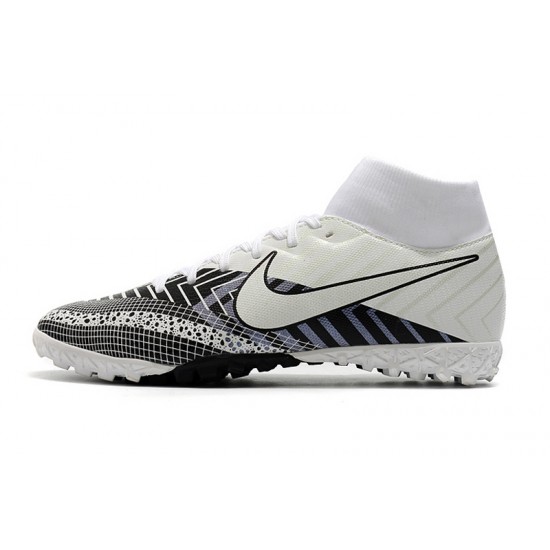 Nike Mercurial Superfly VII Academy TF White Black 39-45