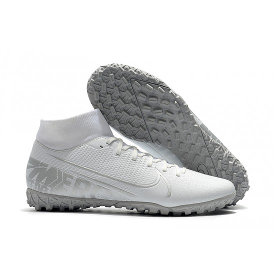 Nike Mercurial Superfly VII Academy TF White Silver 39-45