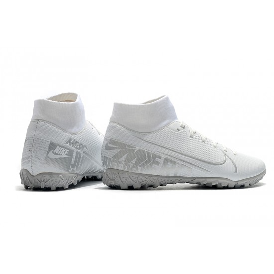 Nike Mercurial Superfly VII Academy TF White Silver 39-45