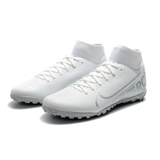 Nike Mercurial Superfly VII Academy TF White Silver 39-45