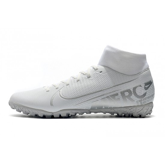 Nike Mercurial Superfly VII Academy TF White Silver 39-45