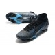 Nike Mercurial Superfly 7 Elite FG Black Blue 39-45