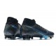 Nike Mercurial Superfly 7 Elite FG Black Blue 39-45