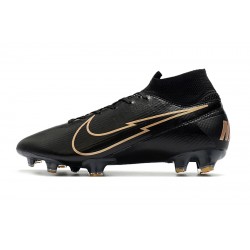 Nike Mercurial Superfly 7 Elite FG Black Gold 39-45