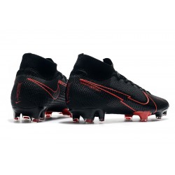 Nike Mercurial Superfly 7 Elite FG Black Red 39-45