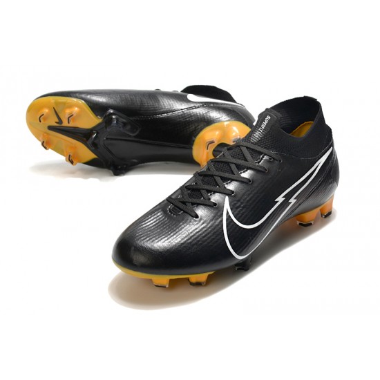 Nike Mercurial Superfly 7 Elite FG Black White 39-45