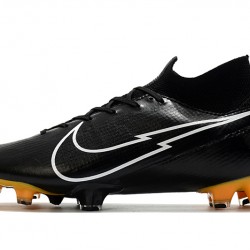 Nike Mercurial Superfly 7 Elite FG Black White 39-45