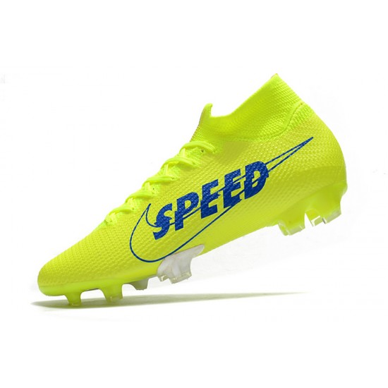 Nike Mercurial Superfly 7 Elite FG Green Blue 39-45