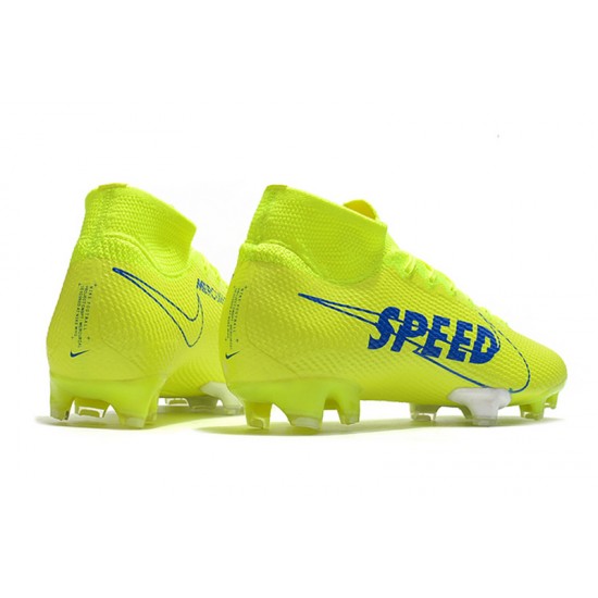 Nike Mercurial Superfly 7 Elite FG Green Blue 39-45