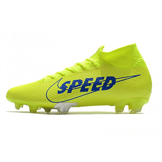 Nike Mercurial Superfly 7 Elite FG Green Blue 39-45