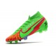 Nike Mercurial Superfly 7 Elite FG Green Red 39-45