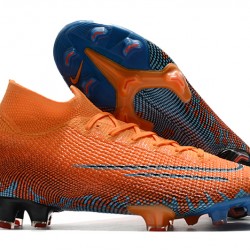 Nike Mercurial Superfly 7 Elite FG Orange Blue 39-45