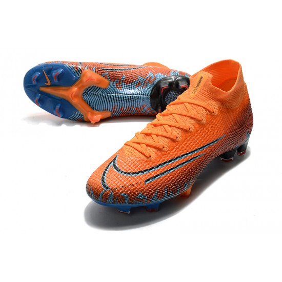 Nike Mercurial Superfly 7 Elite FG Orange Blue 39-45