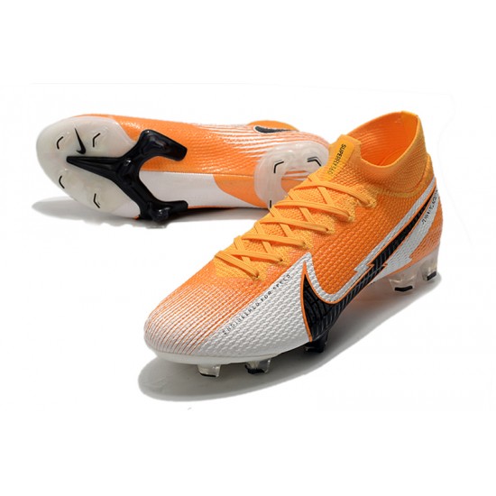 Nike Mercurial Superfly 7 Elite FG Orange White Black 39-45