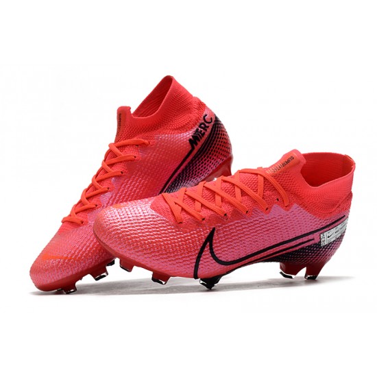 Nike Mercurial Superfly 7 Elite FG Pink Black Red 35-45