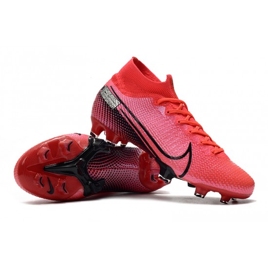 Nike Mercurial Superfly 7 Elite FG Pink Black Red 35-45