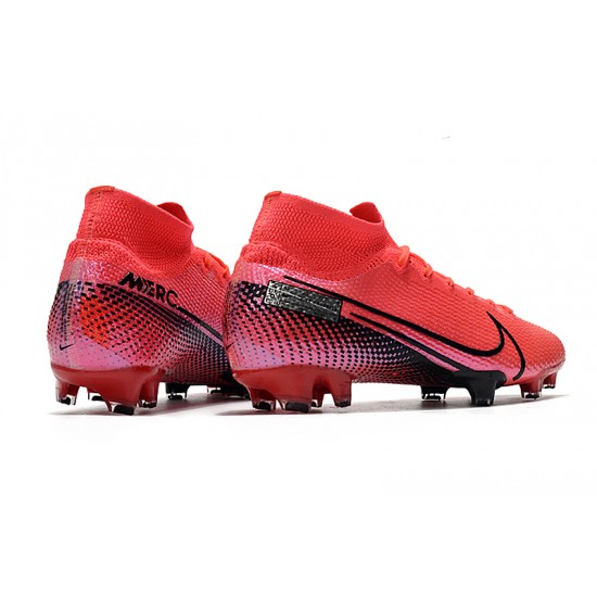 Nike Mercurial Superfly 7 Elite FG Pink Black Red 35-45