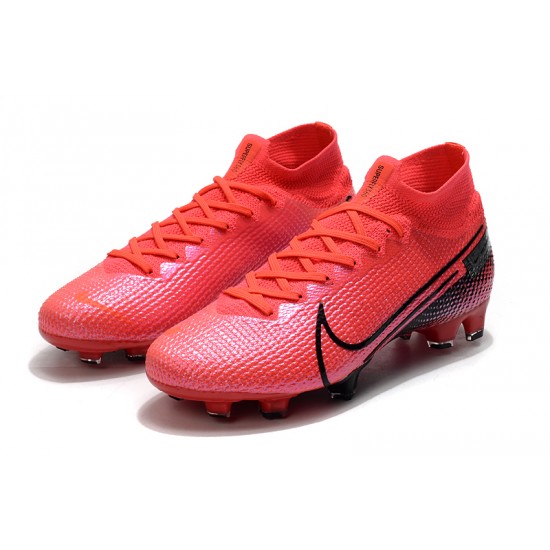 Nike Mercurial Superfly 7 Elite FG Pink Black Red 35-45