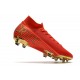 Nike Mercurial Superfly 7 Elite FG Red Gold 39-45