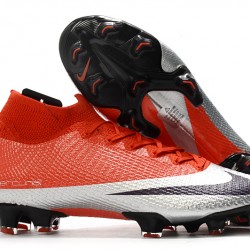 Nike Mercurial Superfly 7 Elite FG Red Silver Purple 39-45