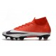 Nike Mercurial Superfly 7 Elite FG Red Silver Purple 39-45