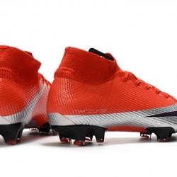 Nike Mercurial Superfly 7 Elite FG Red Silver Purple 39-45