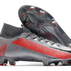 Nike Mercurial Superfly 7 Elite FG Silver Red 39-45