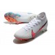 Nike Mercurial Superfly 7 Elite FG White Pink Blue 39-45