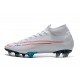 Nike Mercurial Superfly 7 Elite FG White Red 39-45