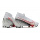 Nike Mercurial Superfly 7 Elite FG White Red Black 39-45